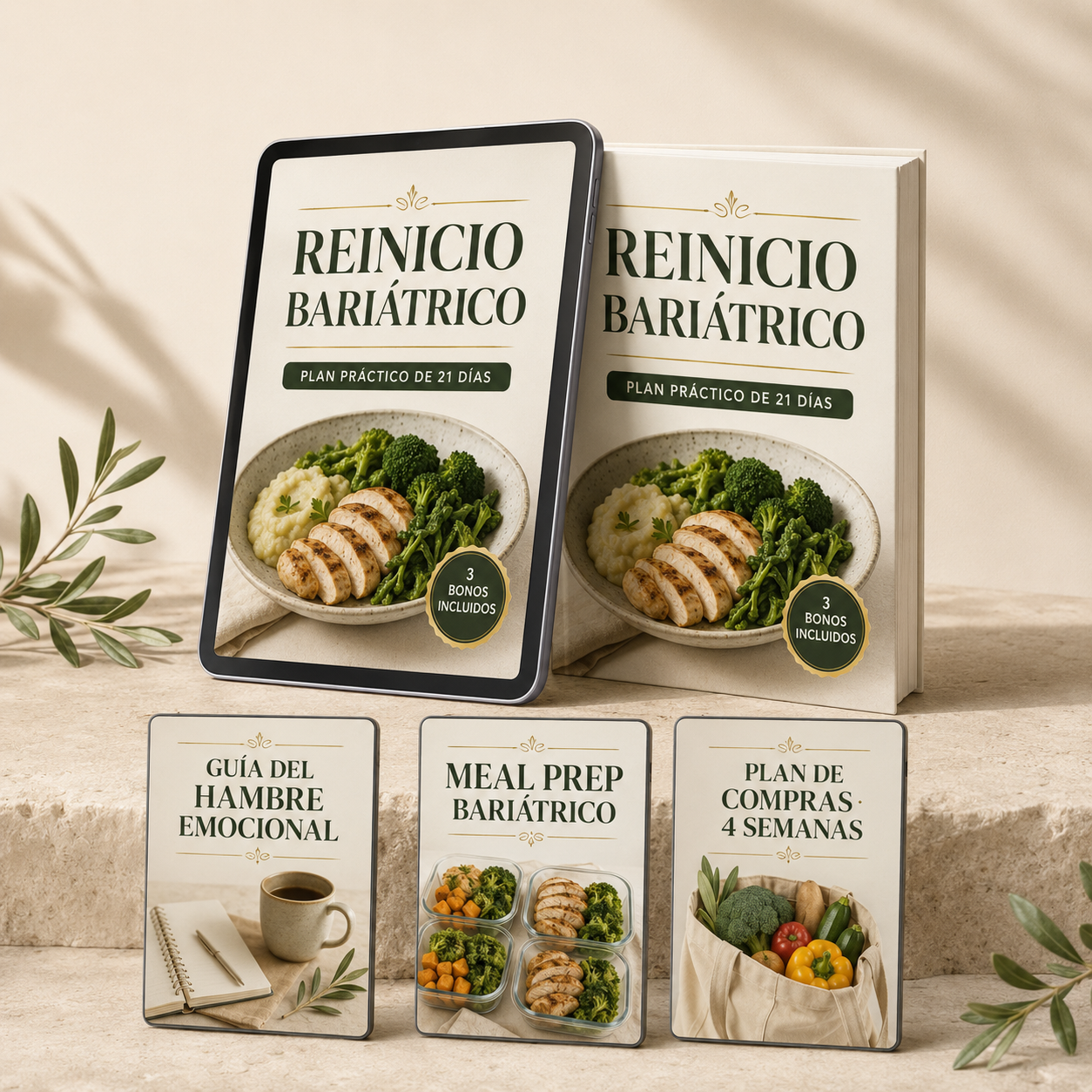 Reinicio Bariátrico de 21 Días + 3 Bonos